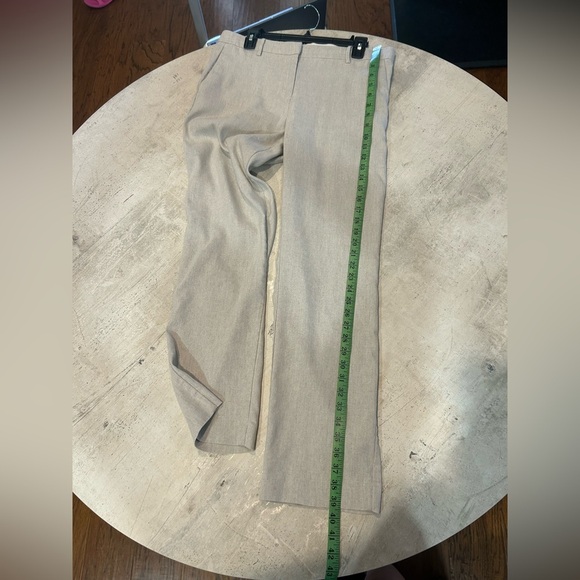 Ann Taylor Cream Blazer Suit with Pinstripe Lining - Picture 12 of 13